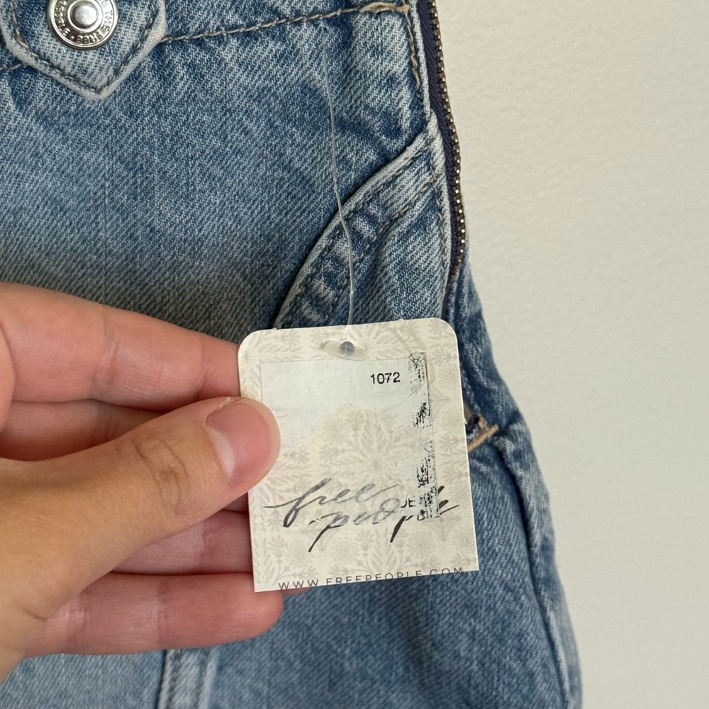 FREE PEOPLE We The Free Runaway Denim Skirt - Picture 6 of 11